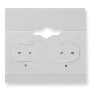 Earring Hanging Display Card/Grey/20pc