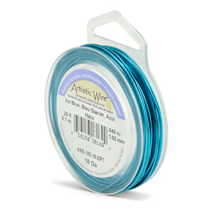 Artistic Wire-18ga Ice Blue/Shiny/20ft